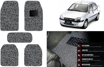 Auto Kite Plastic, PVC Standard Mat For  Ford Ikon(Black, Grey)