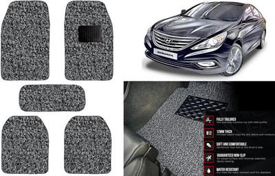 Auto Kite Plastic, PVC Standard Mat For  Hyundai Sonata Fluidic(Black, Grey)