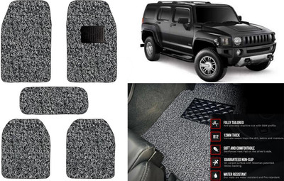 Auto Kite Plastic, PVC Standard Mat For  HM Hummer H3(Black, Grey)