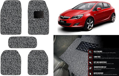 Auto Kite Plastic, PVC Standard Mat For  Opel Astra(Black, Grey)