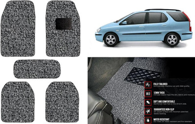 Auto Kite Plastic, PVC Standard Mat For  Tata Indigo Marina(Black, Grey)