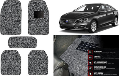 Auto Kite Plastic, PVC Standard Mat For  Volvo V60(Black, Grey)