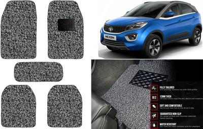 Auto Kite Plastic, PVC Standard Mat For  Tata Nexon(Black, Grey)