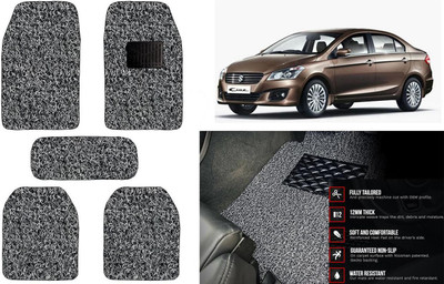 Auto Kite Plastic, PVC Standard Mat For  Maruti Suzuki Ciaz(Black, Grey)