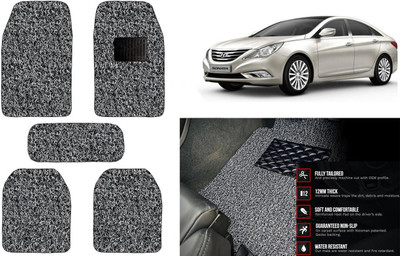 Auto Kite Plastic, PVC Standard Mat For  Hyundai Sonata Embera(Black, Grey)