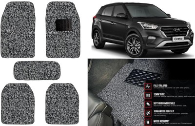 Auto Kite Plastic, PVC Standard Mat For  Hyundai Creta(Black, Grey)