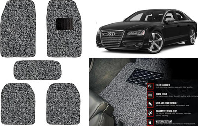 Auto Kite Plastic, PVC Standard Mat For  Audi S8(Black, Grey)