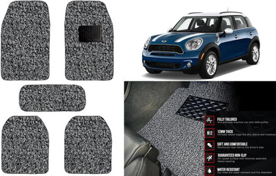 Auto Kite Plastic, PVC Standard Mat For  Mini Countryman(Black, Grey)