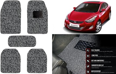 Auto Kite Plastic, PVC Standard Mat For  Hyundai Elantra(Black, Grey)