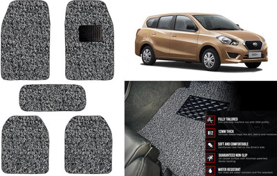 Auto Kite Plastic, PVC Standard Mat For  Datsun Go+(Black, Grey)