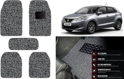 Auto Kite Plastic, PVC Standard Mat For  Maruti Suzuki Baleno(Black, Grey)