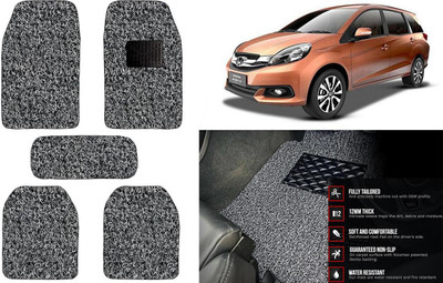 Auto Kite Plastic, PVC Standard Mat For  Honda Mobilio(Black, Grey)