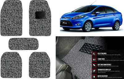 Auto Kite Plastic, PVC Standard Mat For  Ford Fiesta Old(Black, Grey)