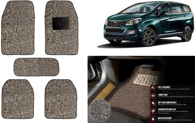 Auto Kite Plastic, PVC Standard Mat For  Mahindra M5(Beige, Brown)