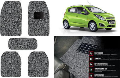 Auto Kite Plastic, PVC Standard Mat For  Chevrolet Beat(Black, Grey)