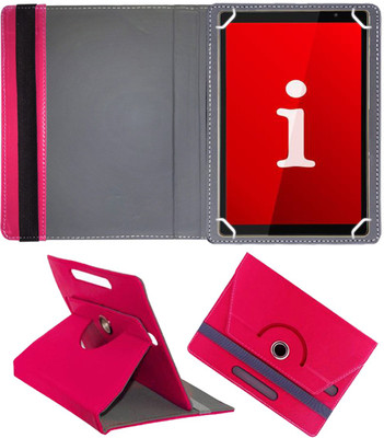 Fastway Flip Cover for iBall iTAB MovieZ Pro 10.1 inch(Pink, Cases with Holder, Pack of: 1)