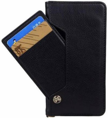 Clickcase Wallet Case Cover for LG G6 Flipper Series Leather Case Stand Magnetic Closure Flip Cover(Black)(Black, Magnetic Case)