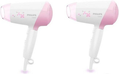 PHILIPS Blazon HP8120/00 Hair Dryer Pack_2 Hair Dryer(1200 W, Multicolor)