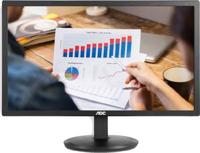 AOC 19.5 inch HD+ LED Backlit IPS Panel Monitor (195LM00008)  (Response Time: 5 ms)