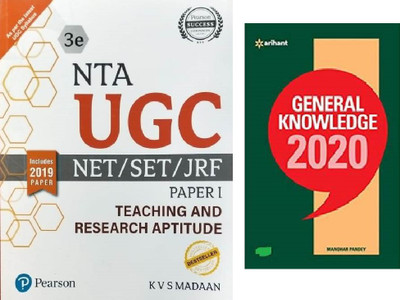 Ugc Net/set/jrf Paper 1 Teaching And Research Aptitude + General Knowledge 2020(Paperback, KVS MADAAN + MANOHAR PANDEY)