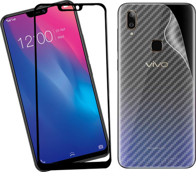 Unistuff Edge To Edge Tempered Glass for Vivo V9 Youth(Pack of 2)