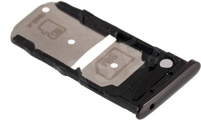 Spares4ever Sim Card Tray(Compatible With Motorola Moto Z3 Play Black)