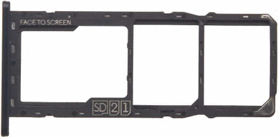 Spares4ever Sim Card Tray(Compatible With Motorola Moto G7 Play Black)