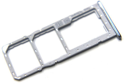 Spares4ever Sim Card Tray(Compatible With Motorola Moto One (P30 Play) Silver)