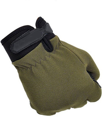 DreamPalace India Anti Slip Riding Gloves Touch Screen Friendly Gloves Riding Gloves(Green)
