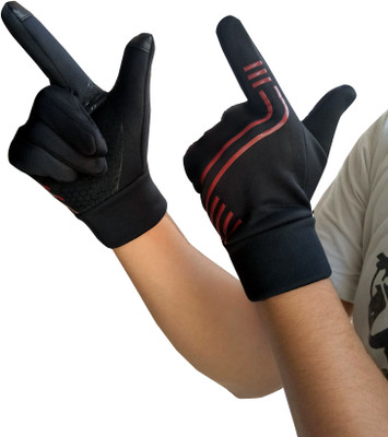 DreamPalace India Waterproof Winter Outdoor Gloves Athletic Touch Screen Gloves Riding Gloves(Red)