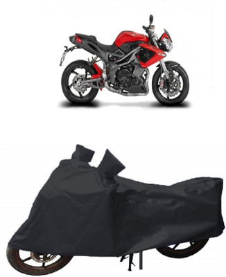 MoTRoX Two Wheeler Cover for Bajaj(Pulsar 150 DTS-i, White)