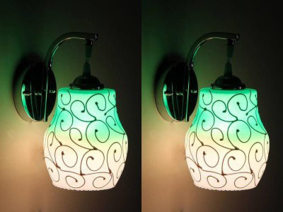 1st Time Wallchiere Wall Lamp Without Bulb(Pack of 2)
