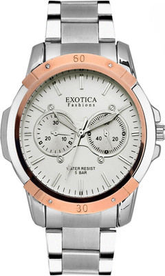 Exotica Fashions EFG-05-TT-ST-DM-W-New New Series Analog Watch - For Men