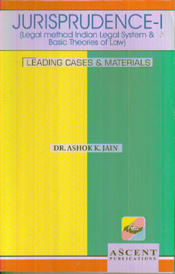 JURISPRUDENCE-1(English, Paperback, DR. ASHOK K. JAIN)