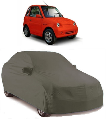 CORASS Car Cover For Mahindra Reva (With Mirror Pockets)(Grey)