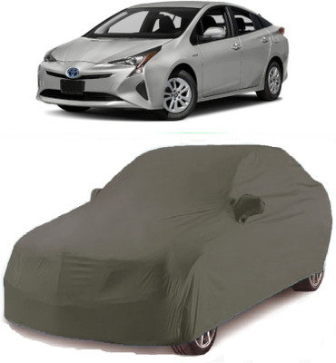 CORASS Car Cover For Toyota Prius (With Mirror Pockets)(Grey)