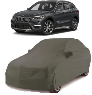 Gargi Traders Car Cover For BMW X1 (With Mirror Pockets)(Grey)
