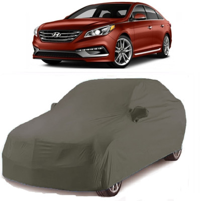 CORASS Car Cover For Tata Sonata Fluidic (With Mirror Pockets)(Grey)