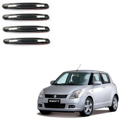 Autovea Plastic Car Door Guard(Black, Pack of 4, Maruti, Swift)