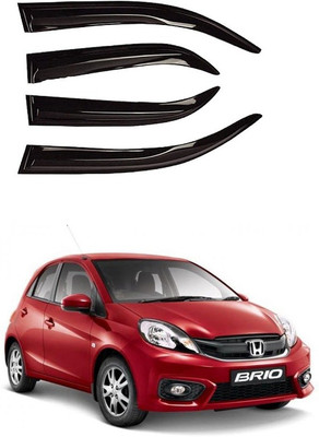 PRTEK For Front, Rear Wind Deflector(Honda Brio)