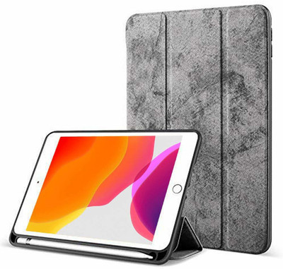 Robustrion Flip Cover for Apple iPad 7th Generation 10.2 2019(Grey)