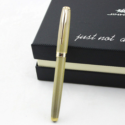 Hayman 24 CT Gold Plated Designer Fountain Pen(Ink Color - Blue,Black)
