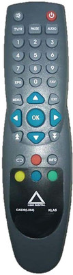 MASE Compatible Cable Set Up Box KLAS Signet, Vasai Cable Remote Controller(Black)
