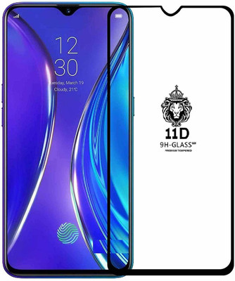 Express Buy Edge To Edge Tempered Glass for Realme C11(Pack of 1)