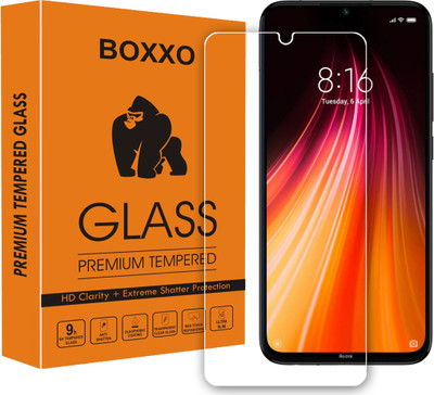 Boxxo Tempered Glass Guard for Mi Redmi Note 8, Redmi Note 8(Pack of 1)