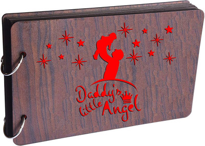 Iya Creations Daddys little Angel Album(Photo Size Supported: 14 X 20 CM)