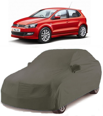 CORASS Car Cover For Volkswagen Polo GT (With Mirror Pockets)(Grey)