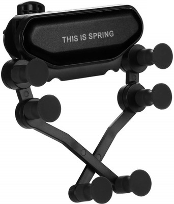 Excelsior Car Mobile Holder for AC Vent, Anti-slip(Black)
