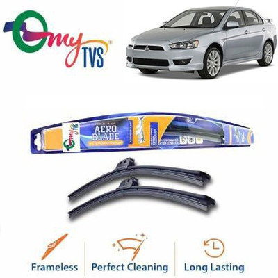 MYTVS Flat Wiper Blade Windshield Wiper(53.34 cm, Passenger And Driver Side Wipers, Pack of: 2)