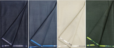 KUNDAN SULZ GWALIOR Viscose Rayon Self Design Trouser Fabric